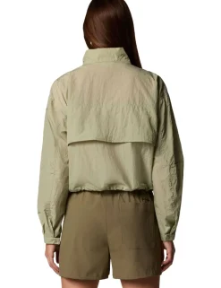 Paracutie⢠Zip Up Cropped Windbreaker Jacket