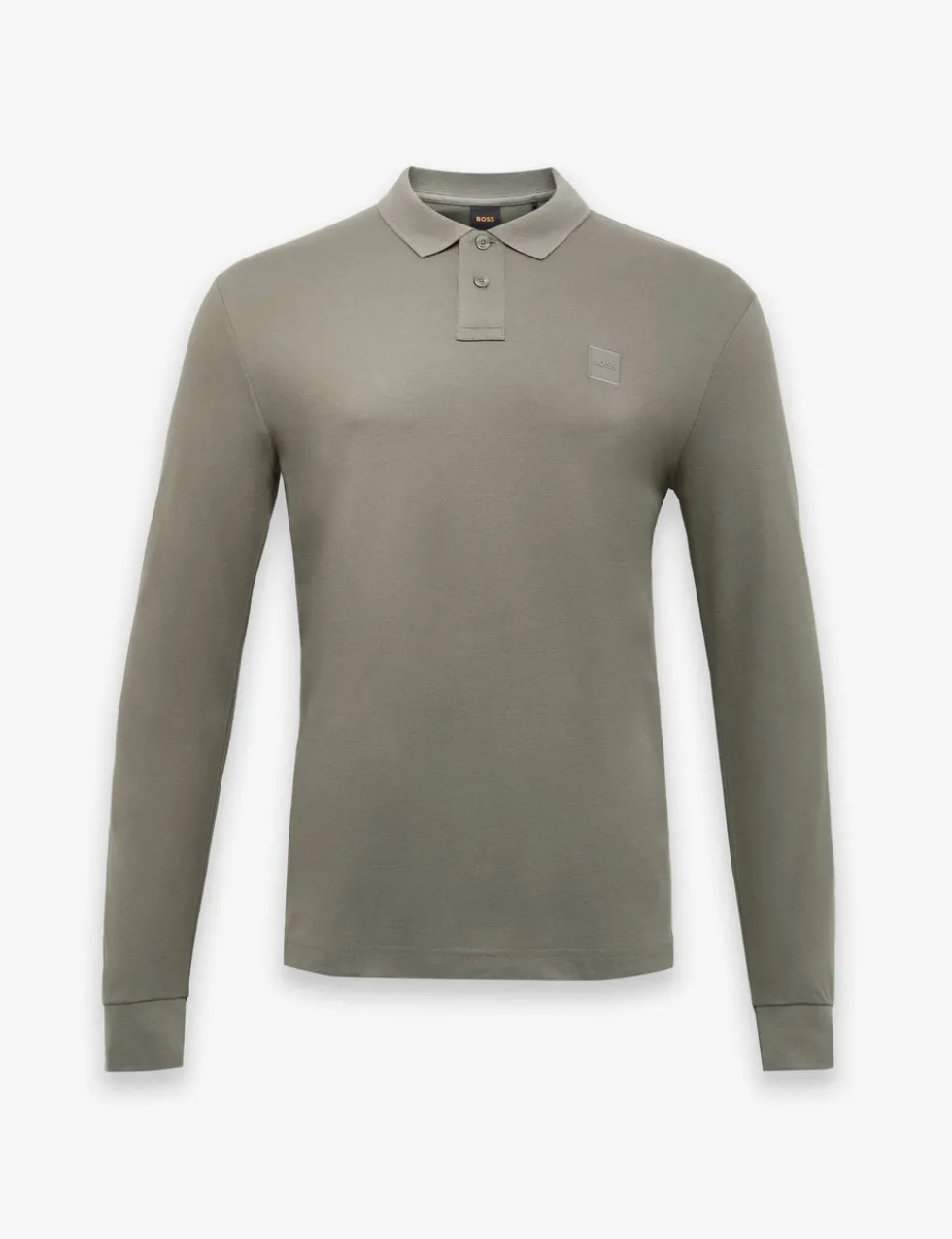Passerby Cotton Rich Long Sleeve Polo Shirt