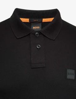Passerby Cotton Rich Long Sleeve Polo Shirt