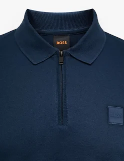 Passerzip Cotton Rich Half Zip Polo Shirt