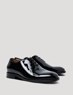Patent Leather Oxford Shoes