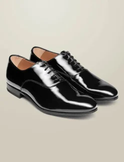 Patent Leather Oxford Shoes