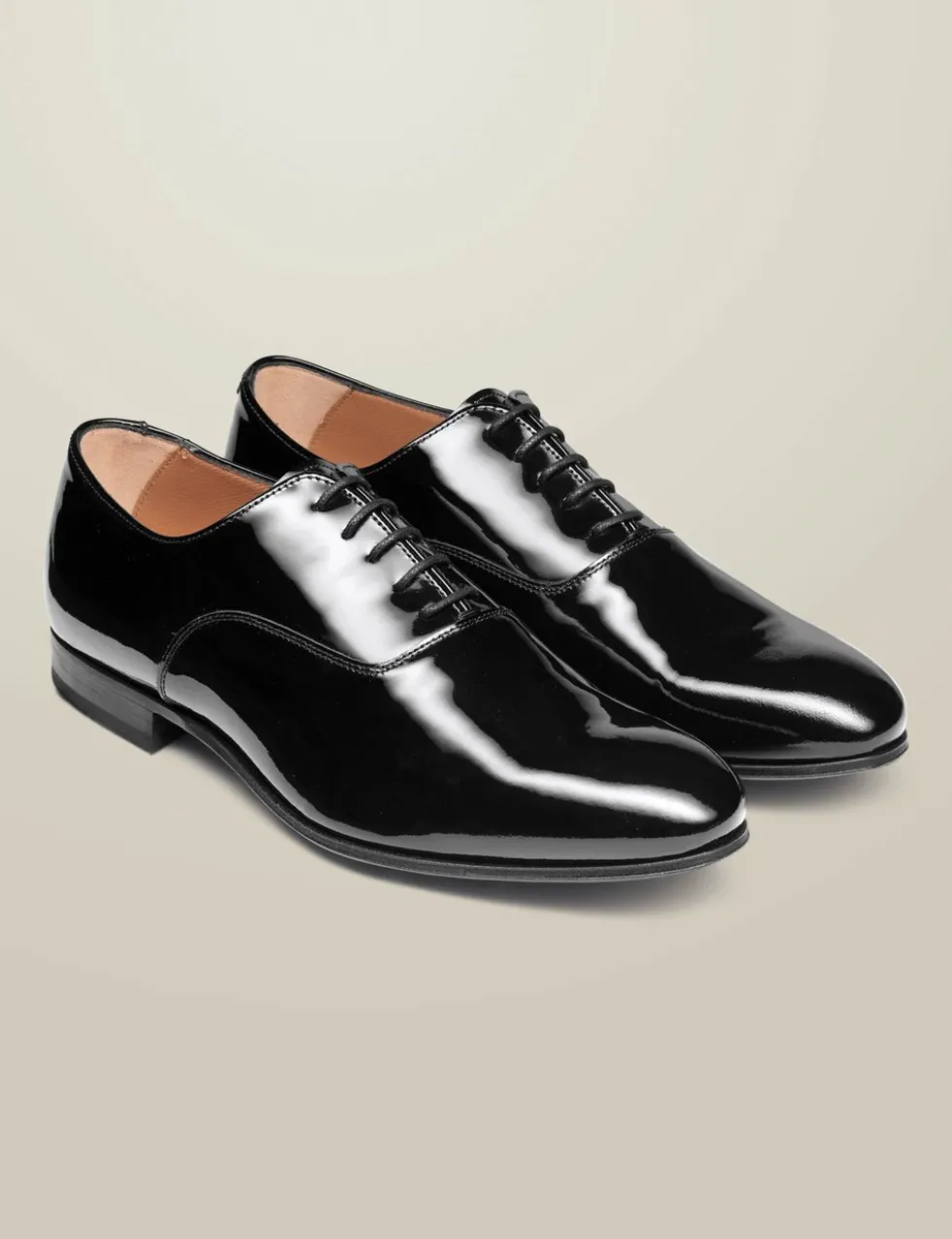 Patent Leather Oxford Shoes