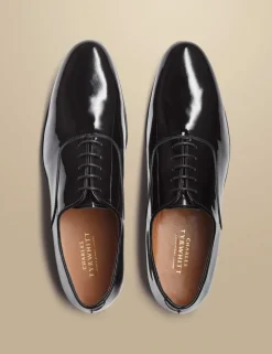 Patent Leather Oxford Shoes