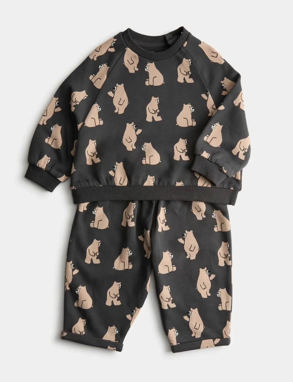 2pc Bear Joggers Outfit (0-3 Yrs)