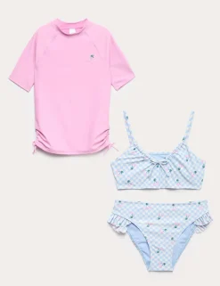 3pc Cherry Swim Set (6-16 Yrs)