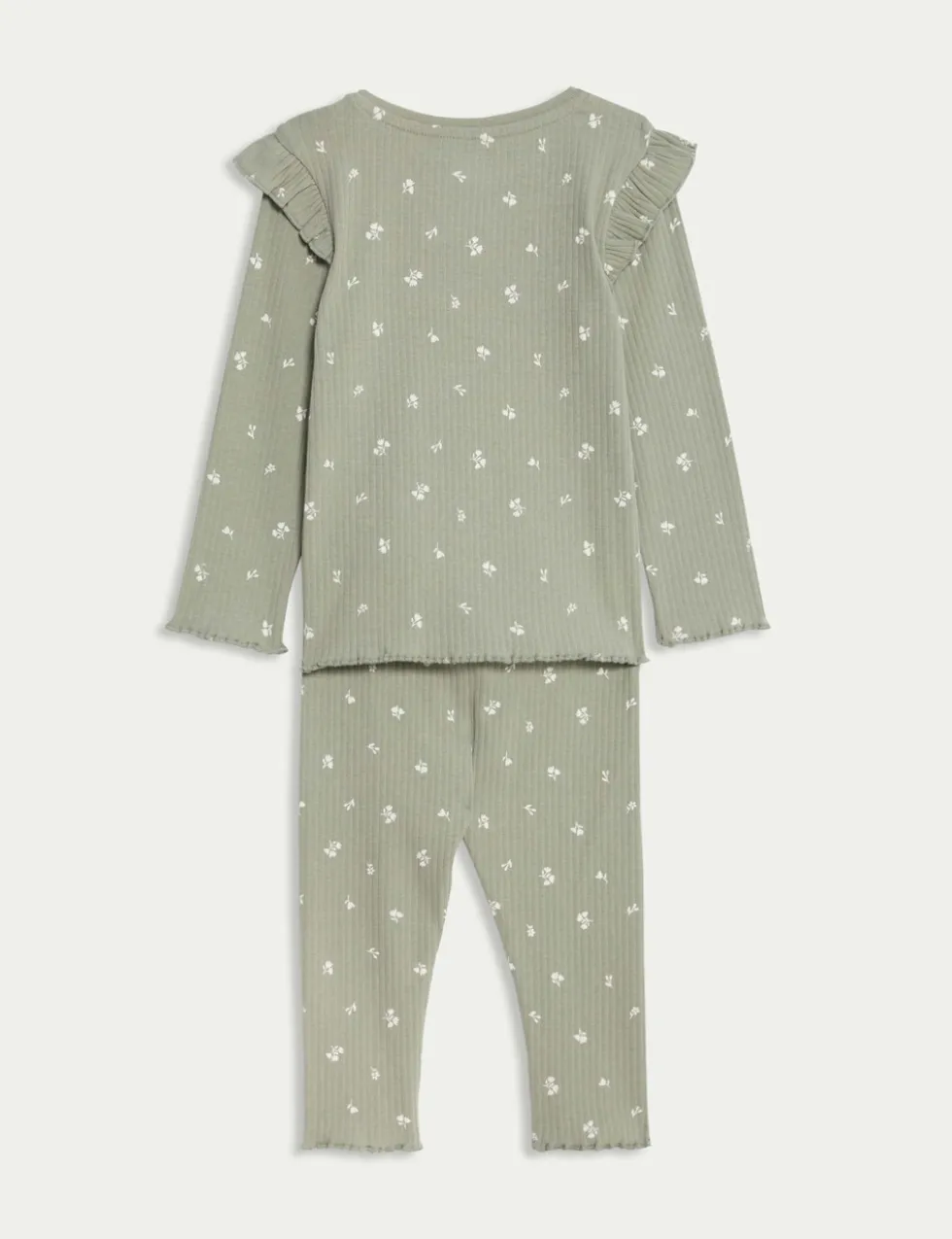 2pc Cotton Rich Ditsy Top & Bottom Outfit (0-6 Yrs)