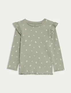2pc Cotton Rich Ditsy Top & Bottom Outfit (0-6 Yrs)