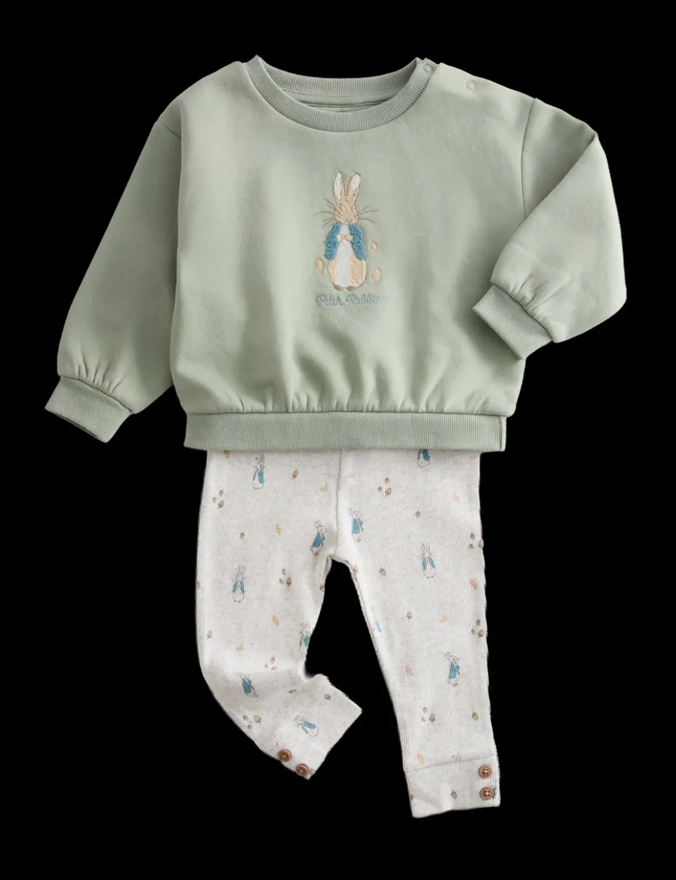 2pc Cotton Rich Peter Rabbit™ Sweat Outfit (0-3 Yrs)