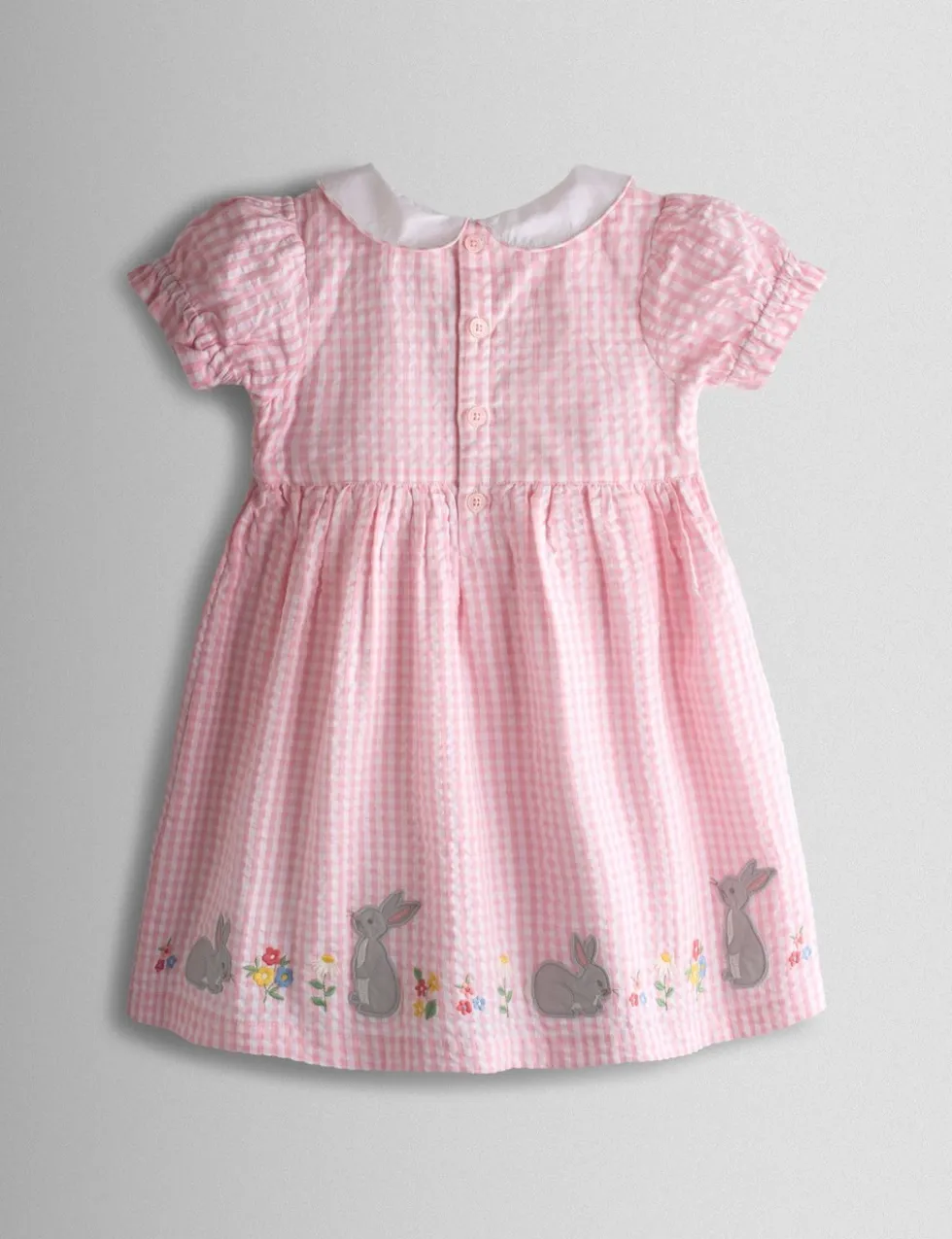 2pc Gingham Smocked Dress Set (0 Mths-5 Yrs)