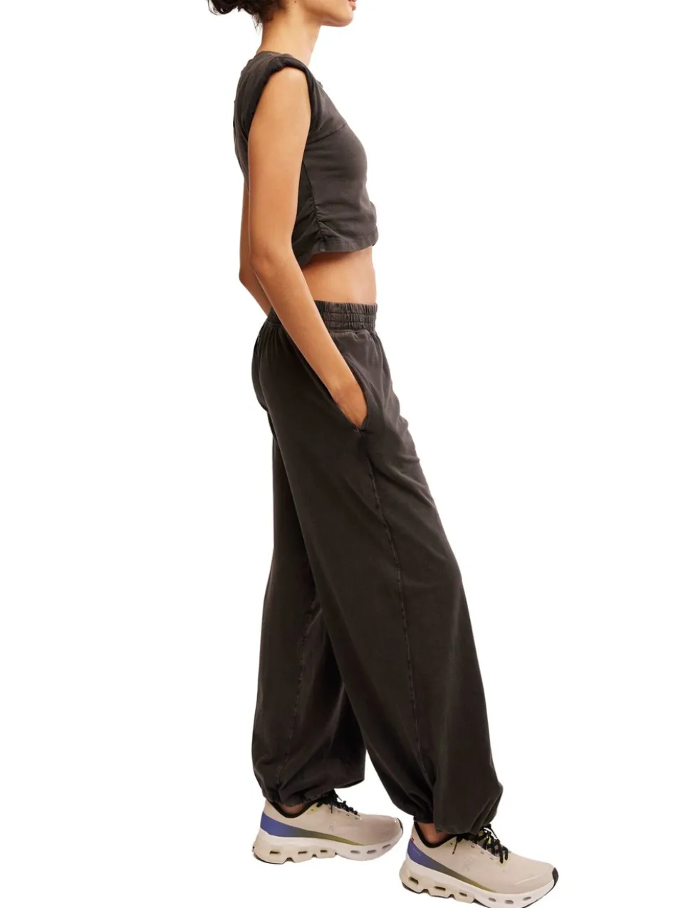 2pc Hot Shot Crossover Top & Joggers Set