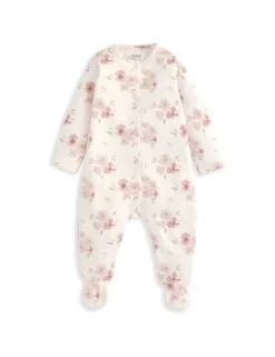 5pc Pure Cotton Floral Starter Set (0-12 Mths)