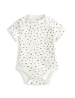 5pc Pure Cotton Floral Starter Set (0-12 Mths)