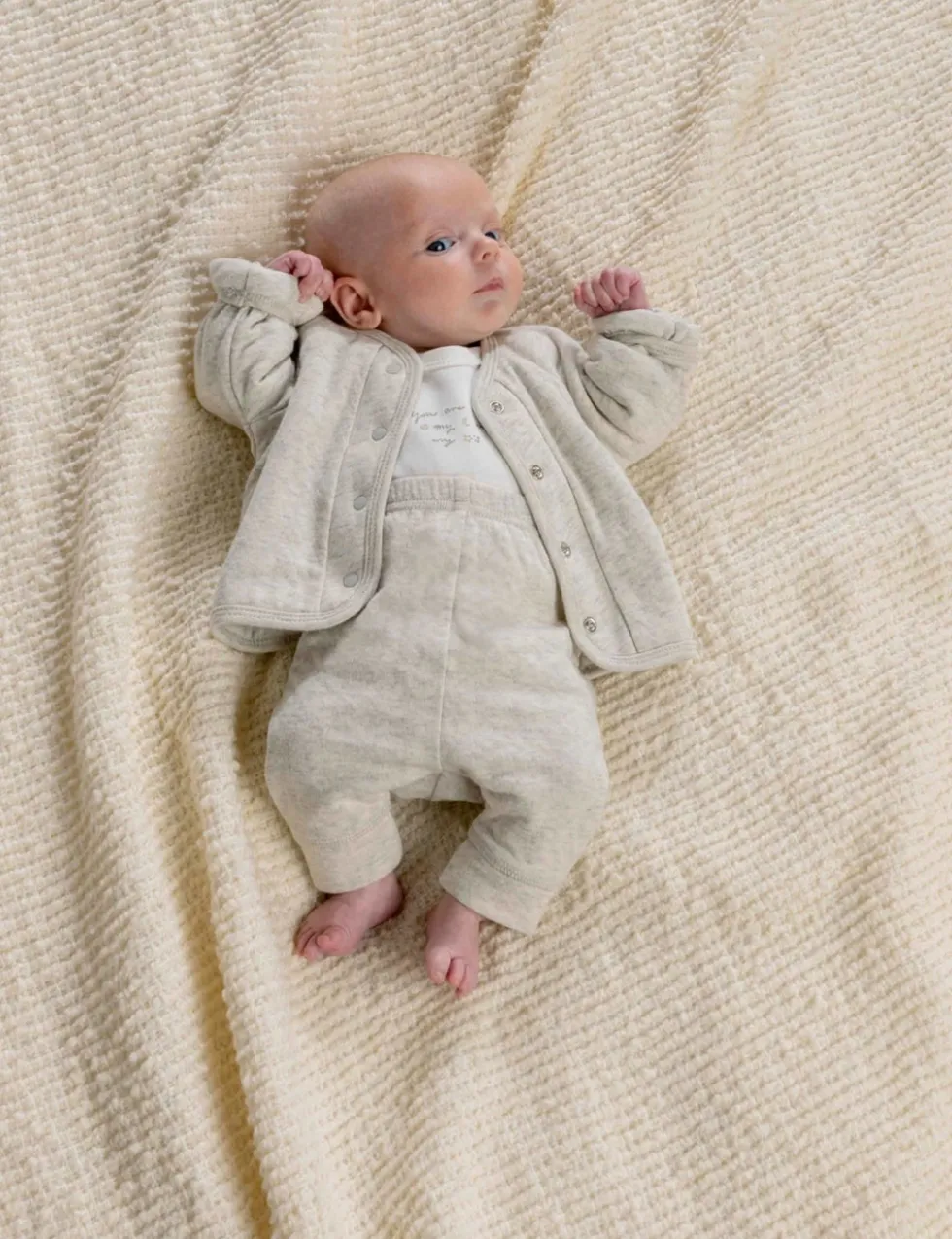 3pc Pure Cotton Outfit (0-9 Mths)