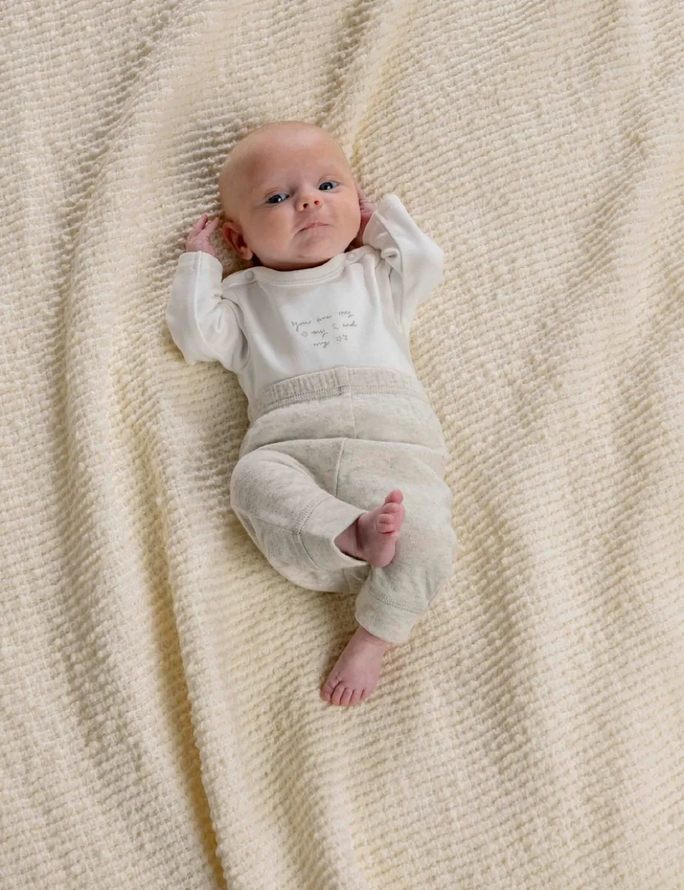 3pc Pure Cotton Outfit (0-9 Mths)