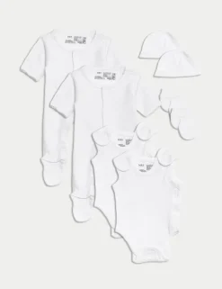 8pc Pure Cotton Premature Starter Set