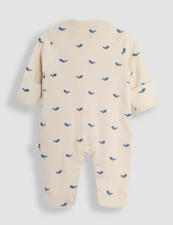 2pc Pure Cotton Sleepsuit And Hat Outfit (0-12 Mths)