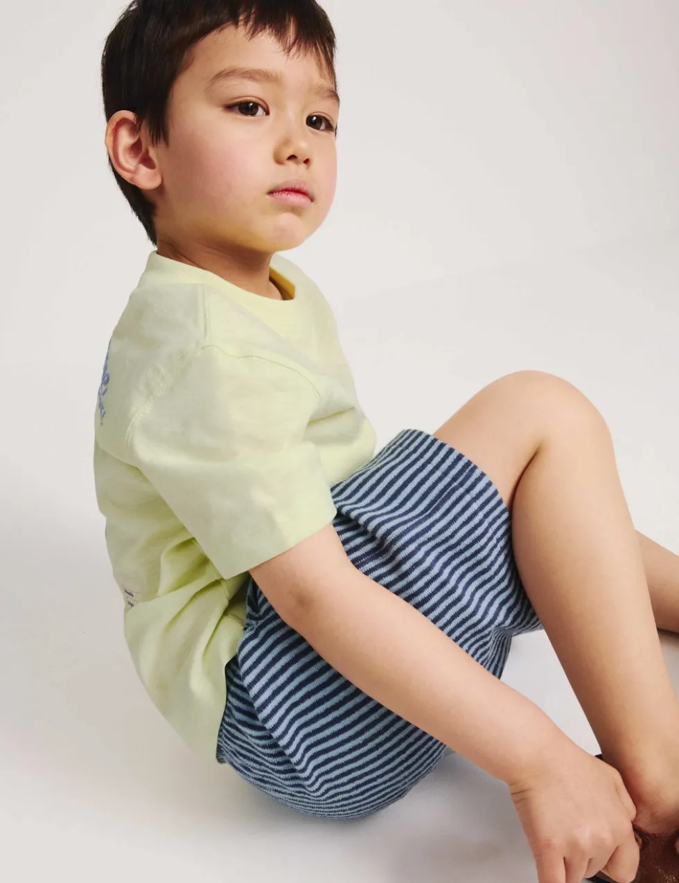 2pc Pure Cotton T-Shirt And Shorts Outfit (2-8 Yrs)