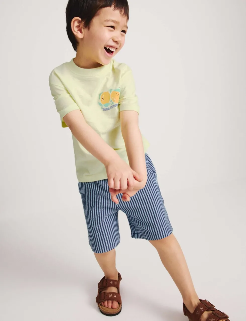 2pc Pure Cotton T-Shirt And Shorts Outfit (2-8 Yrs)