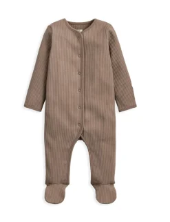 4pc Teddy Bear Bodysuit and Hat Set (0-9 Mths)