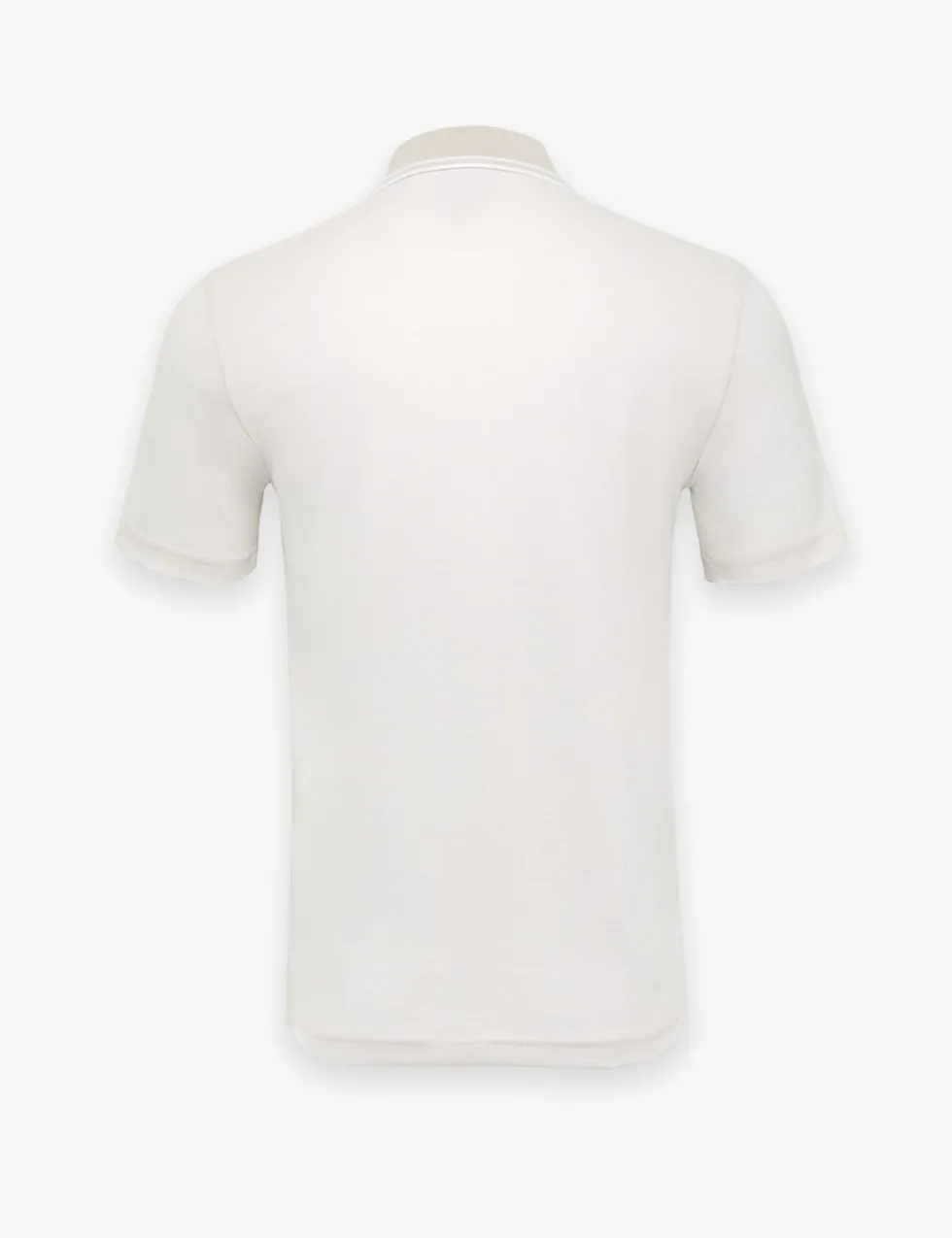 PeoxfordNew Pure Cotton Pique Tipped Collar Polo Shirt