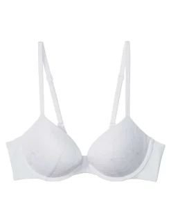 Perfectly Fit Lace Wired Push-Up Plunge Bra (A-DD)