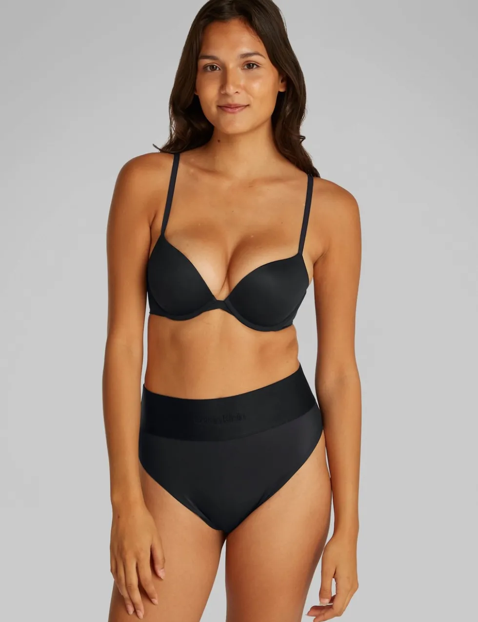 Perfectly Fit Wired Plunge Push-Up Bra (B-DD)