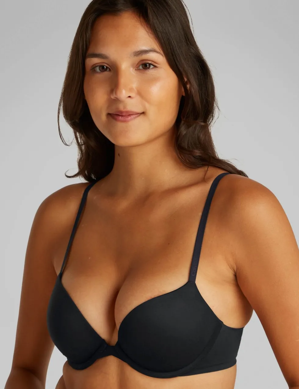 Perfectly Fit Wired Plunge Push-Up Bra (B-DD)