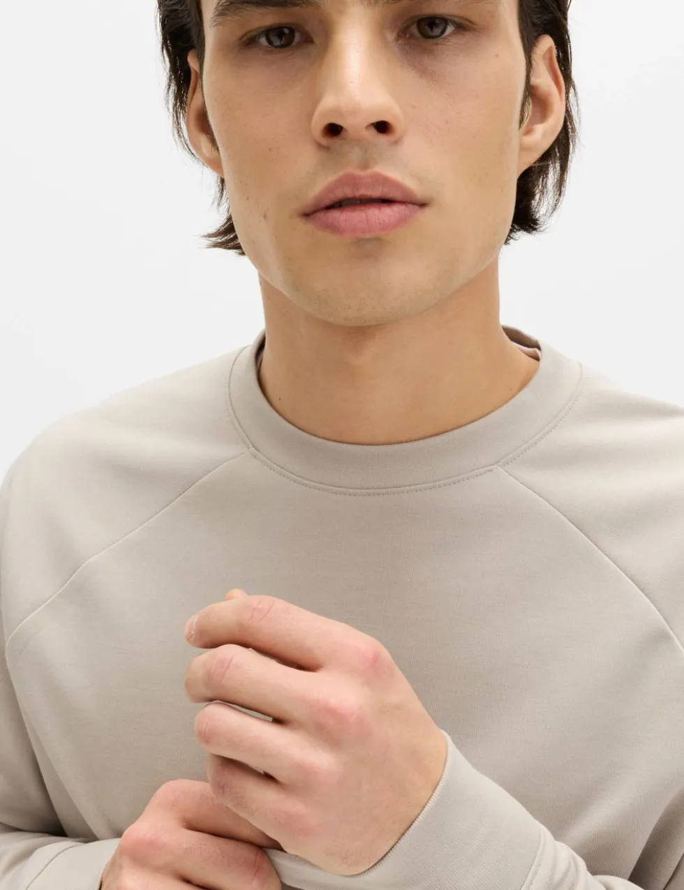 Performance Jersey Crew Neck Sweatshirt