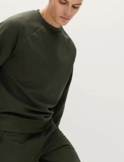 Performance Jersey Crew Neck Sweatshirt