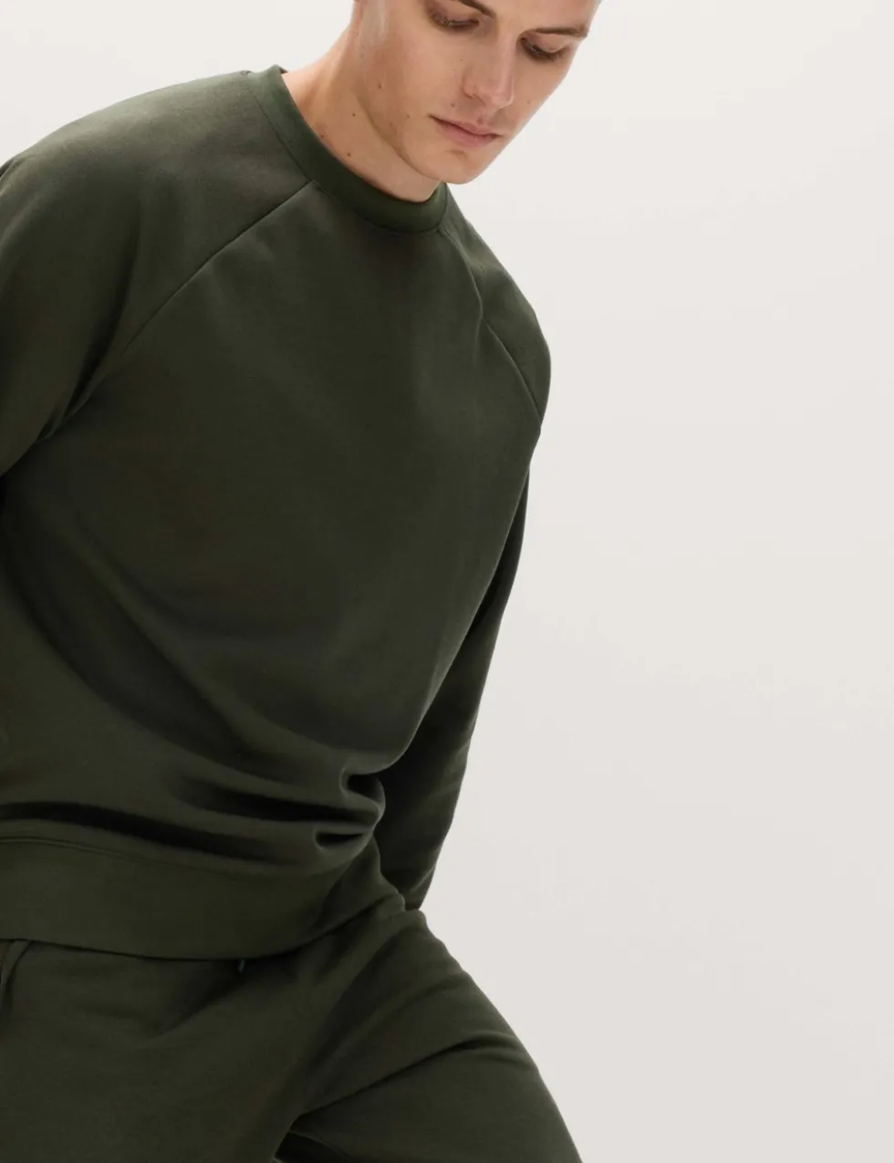 Performance Jersey Crew Neck Sweatshirt