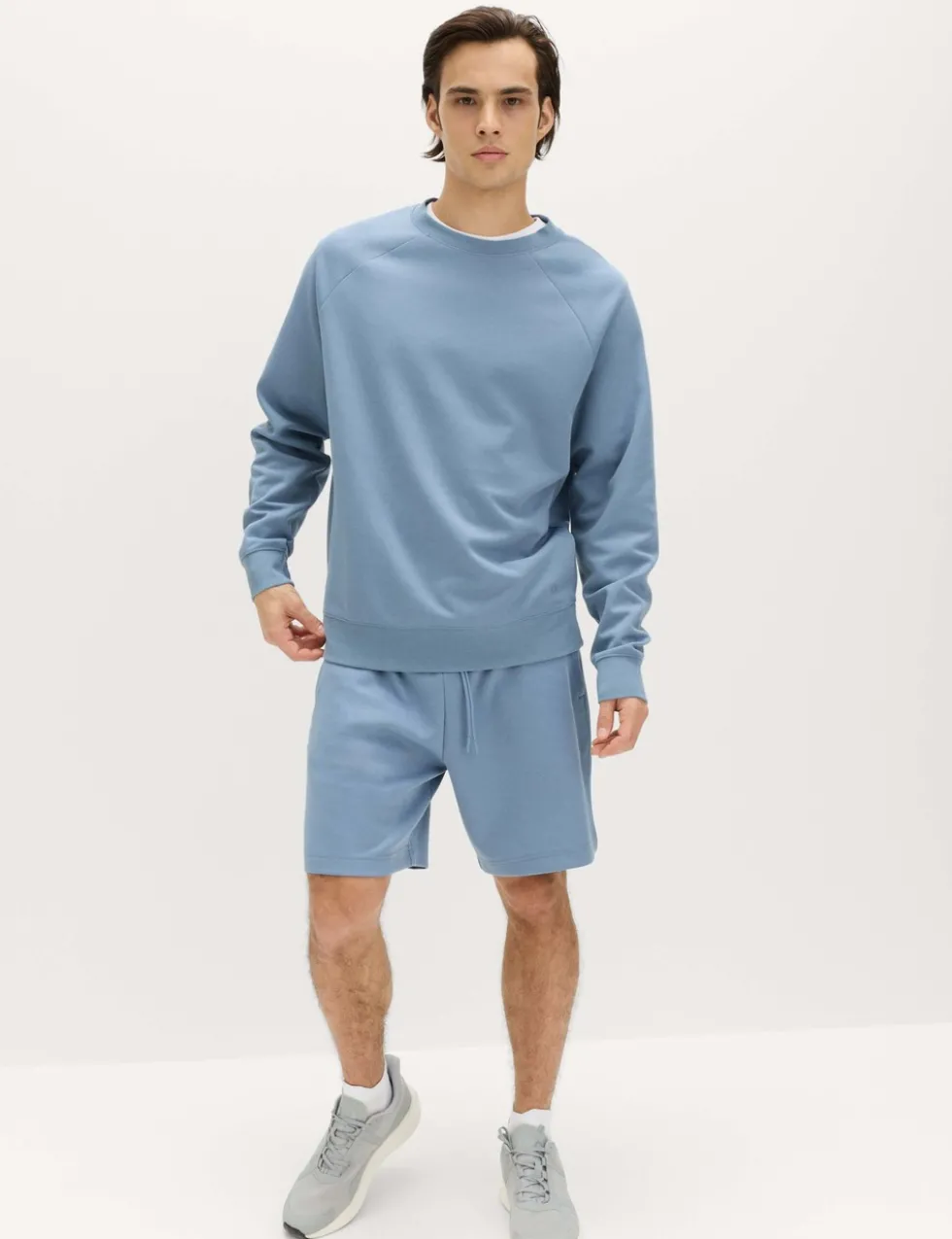 Performance Jersey Crew Neck Sweatshirt