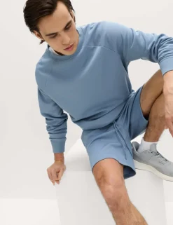 Performance Jersey Crew Neck Sweatshirt