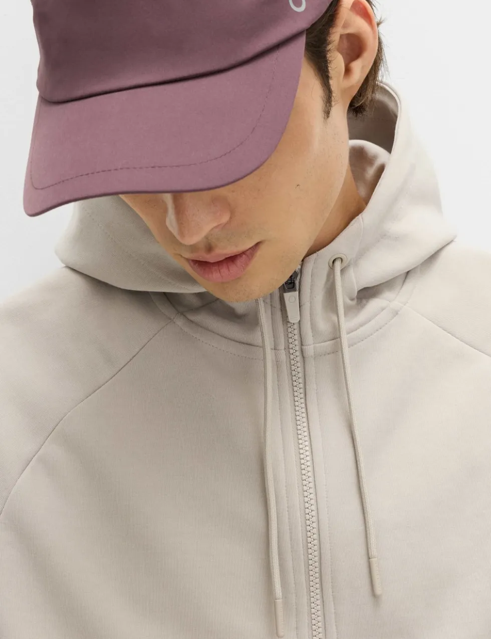 Performance Jersey Zip through Hooded Jacket