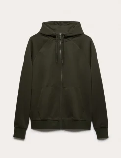 Performance Jersey Zip through Hooded Jacket