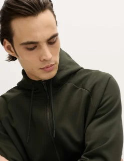Performance Jersey Zip through Hooded Jacket