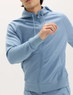 Performance Jersey Zip through Hooded Jacket