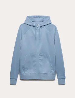 Performance Jersey Zip through Hooded Jacket