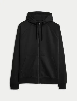 Performance Jersey Zip through Hooded Jacket