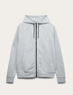 Performance Jersey Zip through Hooded Jacket
