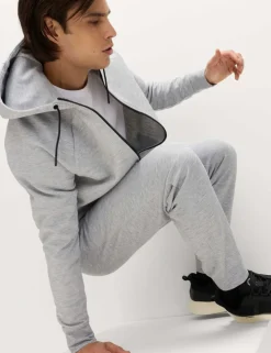 Performance Jersey Zip through Hooded Jacket