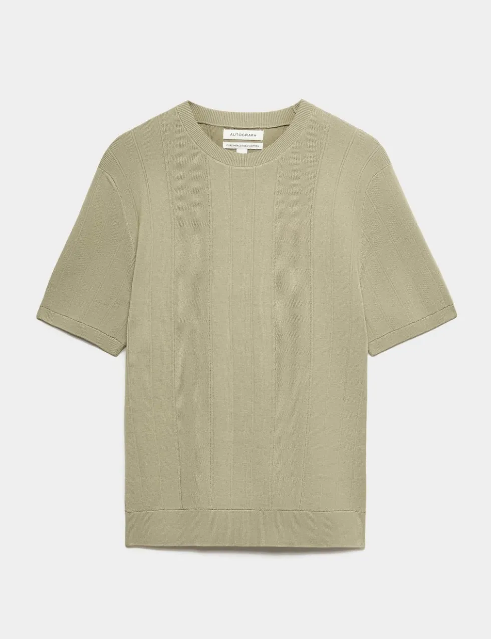 Performance Mercerised Cotton Knitted T-Shirt
