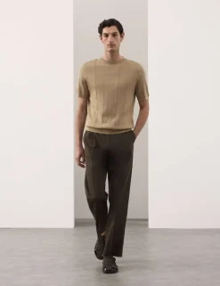 Performance Mercerised Cotton Knitted T-Shirt