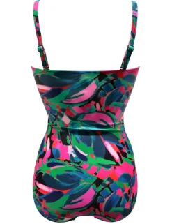 Petite Santa Monica Tummy Control Bandeau Swimsuit
