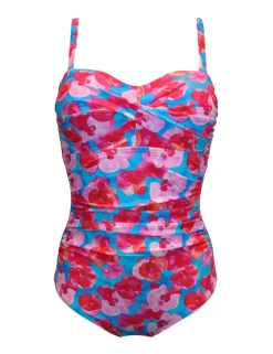 Petite Santa Monica Tummy Control Floral Swimsuit