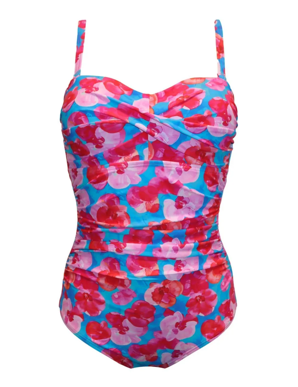 Petite Santa Monica Tummy Control Floral Swimsuit