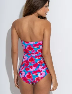 Petite Santa Monica Tummy Control Floral Swimsuit