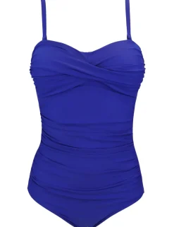 Petite Santa Monica Tummy Control Strapless Swimsuit
