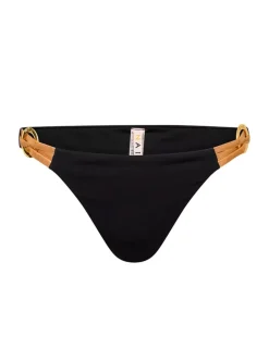 Phoebe Ring Detail High Leg Bikini Bottoms