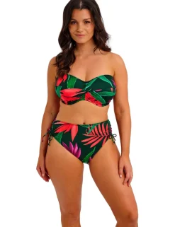 Pichola Floral Wired Bandeau Bikini Top (D-G)